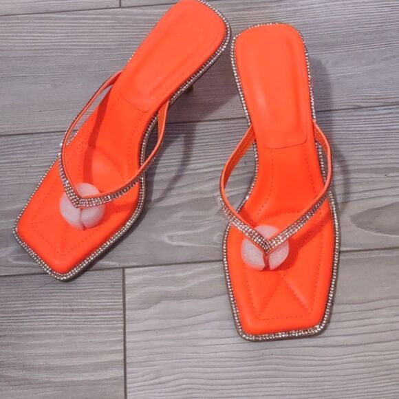 (15-2503) Camssoo Women's Sandals  Open Toe Sz 37 (6.5) - Picture 8 of 11